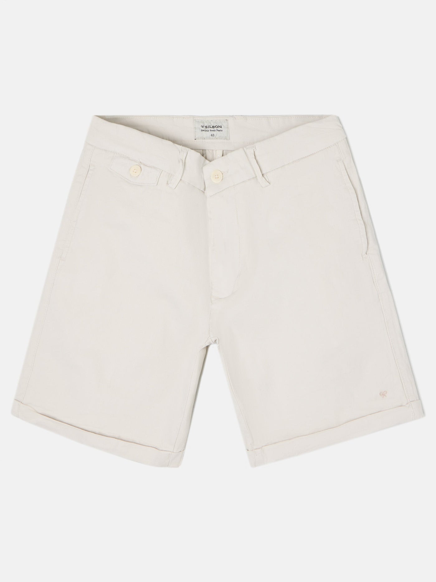 Classic Stone-coloured Bermuda shorts 2.0