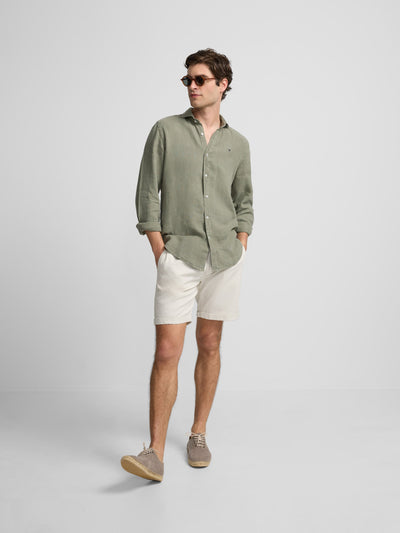 Classic Stone-coloured Bermuda shorts 2.0