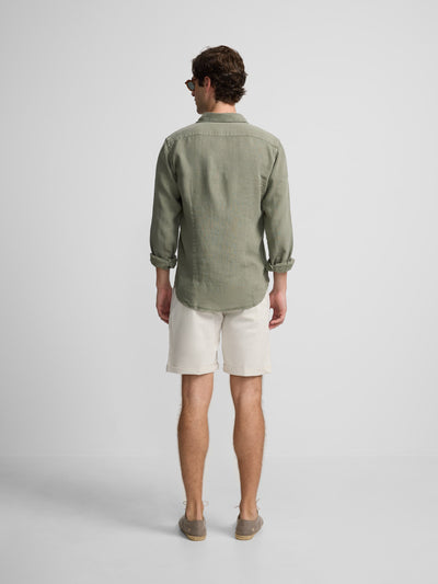 Classic Stone-coloured Bermuda shorts 2.0